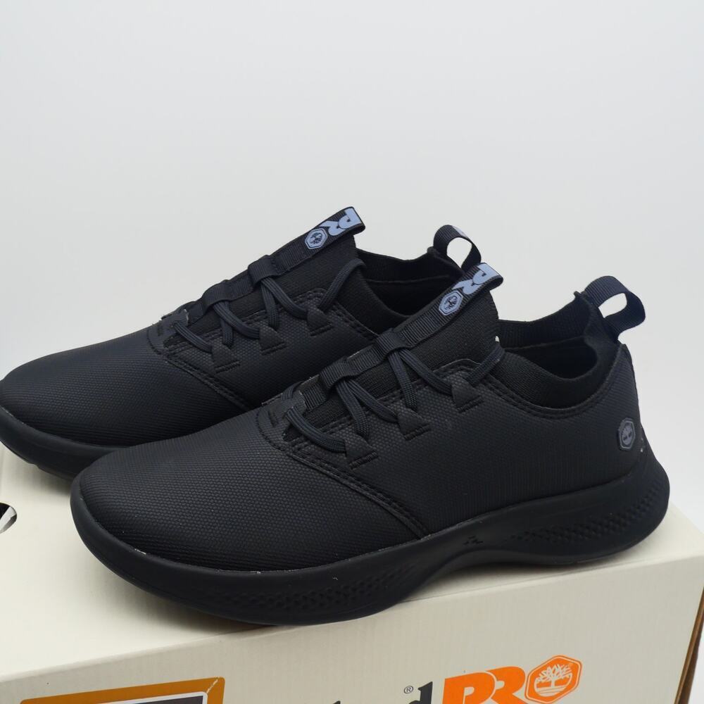 NEW Timberland Pro Women's  5.5 Solace Max Work Slip On Shoes Sneakers Black